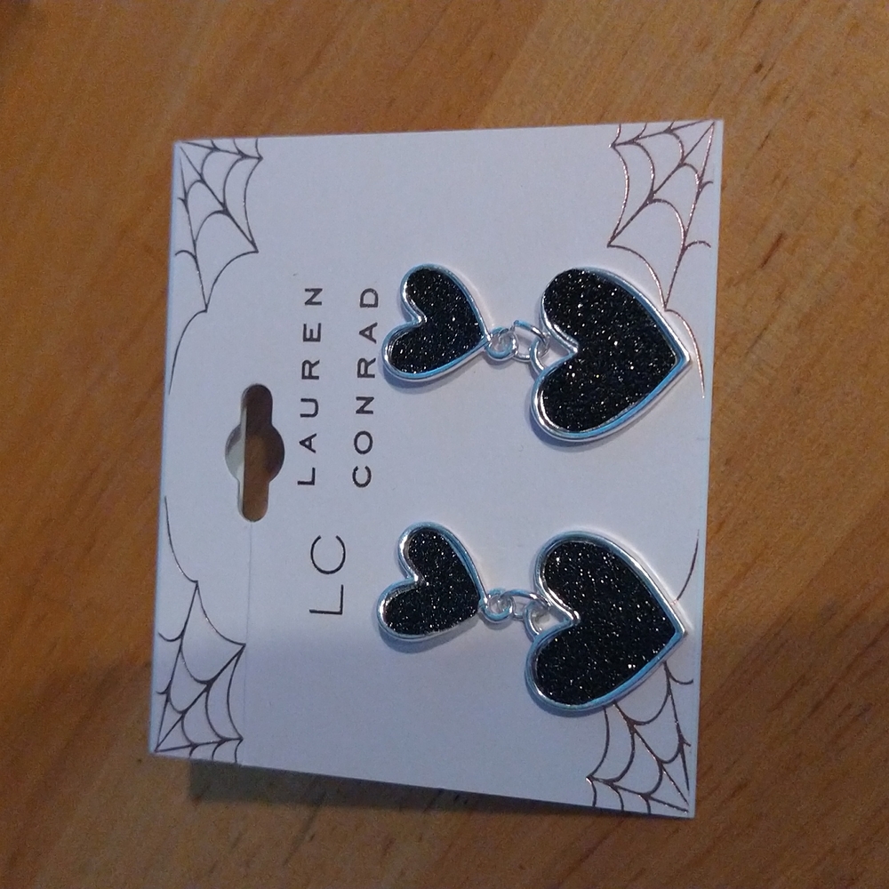Lauren Conrad Heart Earrings
